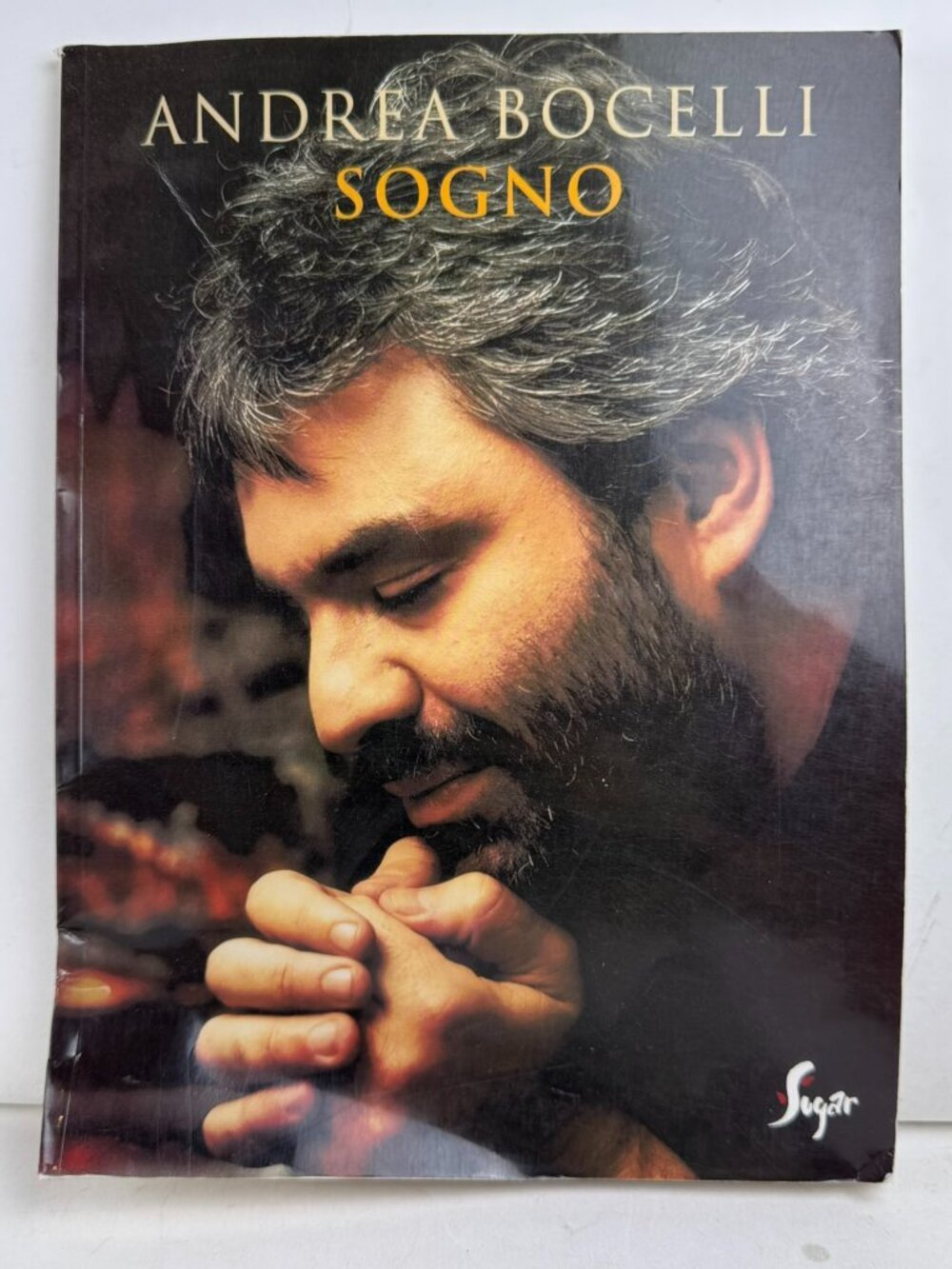 Andrea Bocelli Sogno Sheet Music Songbook Carisch Piano Vocal Score Paperback